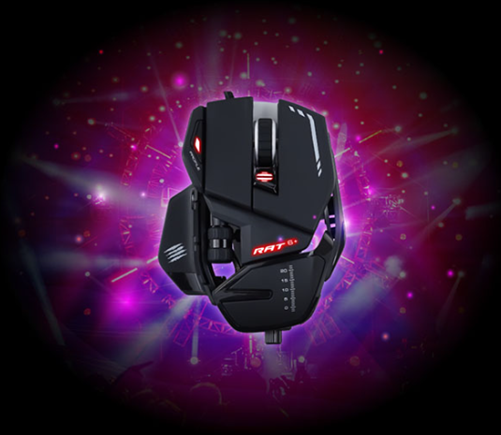 Mad Catz RAT 6+ Kablolu Gaming Mouse Beyaz