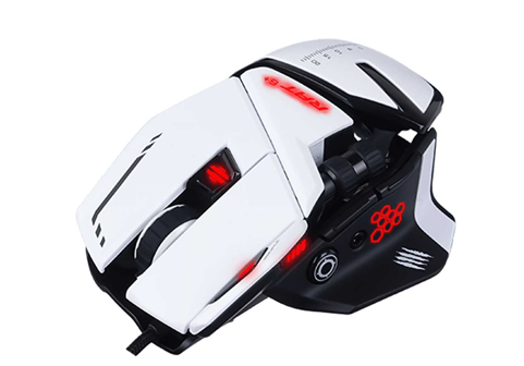 Mad Catz RAT 6+ Kablolu Gaming Mouse Beyaz