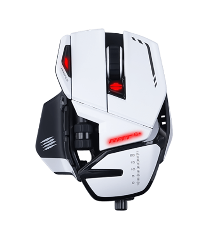 Mad Catz RAT 6+ Kablolu Gaming Mouse Beyaz