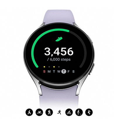 Samsung Galaxy Watch 5 Akıllı Saat 44 MM Mavi