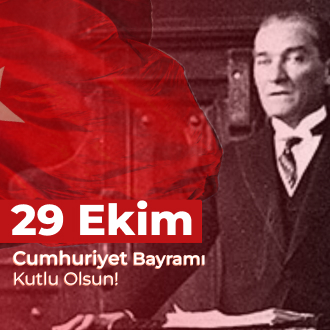 29 Ekim  Cumhuriyet Bayramımız Kutlu Olsun!