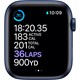 Apple Watch Series 6 GPS 40mm Mavi Alüminyum Kasa ve Koyu Lacivert Spor Kordon Akıllı Saat