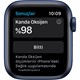 Apple Watch Series 6 GPS 40mm Mavi Alüminyum Kasa ve Koyu Lacivert Spor Kordon Akıllı Saat