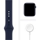 Apple Watch Series 6 GPS 40mm Mavi Alüminyum Kasa ve Koyu Lacivert Spor Kordon Akıllı Saat