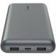 Belkin Boost Charge 20K Powerbank USB-A & C 15W Space Gray