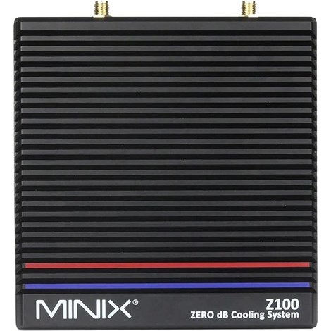 Minix Intel Alder Lake N100 Active Cooling Mini PCHDMIDPUSB-C16GB RAM512GB SSDDual Band Wi-FiDual Ethernet (1G+2.5G)WindowsVESA Mount