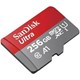 SanDisk Ultra SDSQUAC-256G-GN6MN Class 10 UHS-I U1 A1 256 GB Micro SD Kart